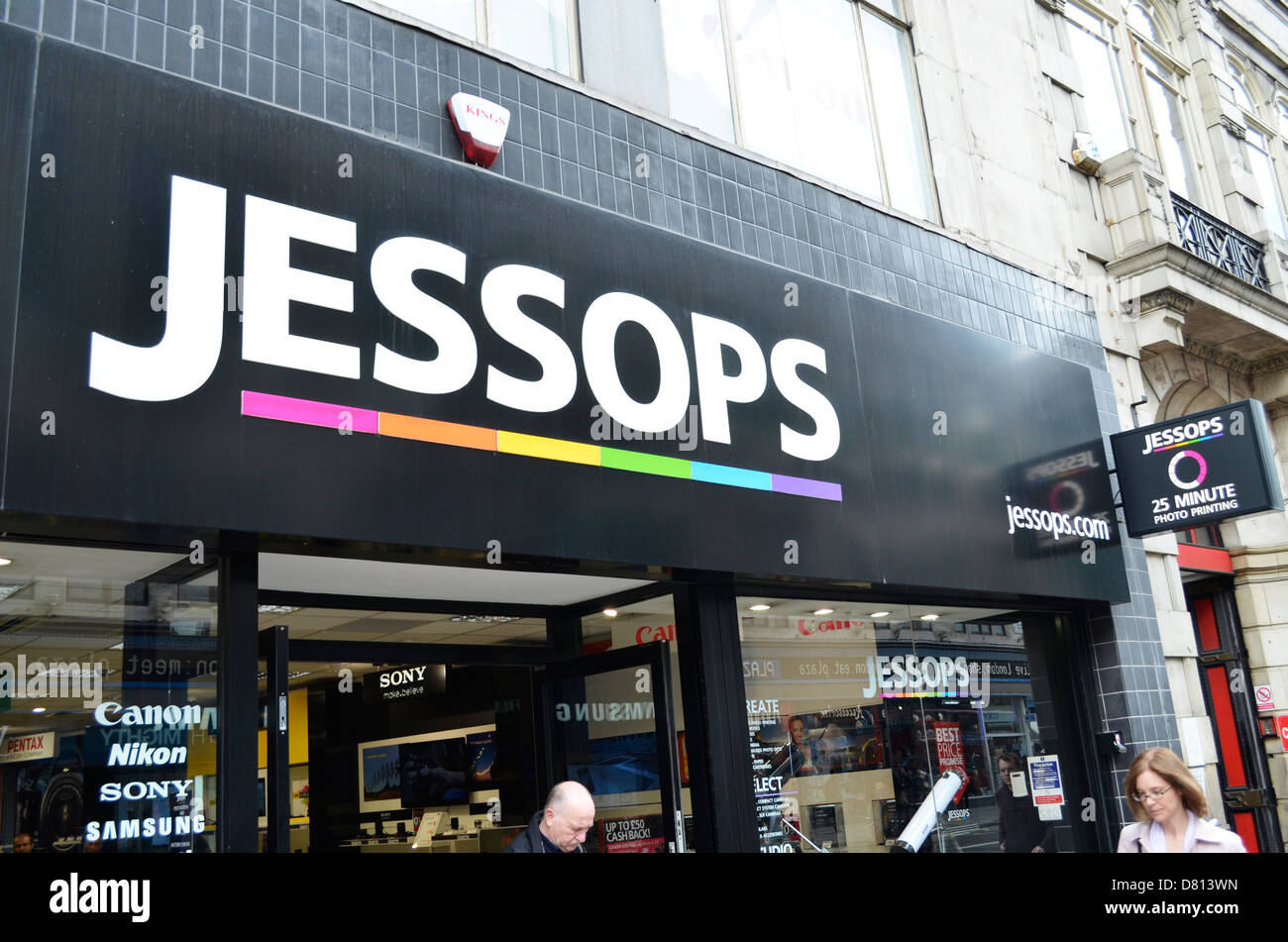 Jessops store front Oxford street Stock Photo Alamy
