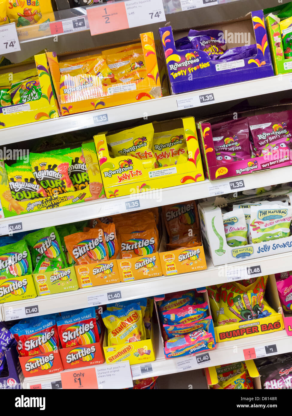 Sweets Supermarket High Resolution Stock Photography and Images Alamy