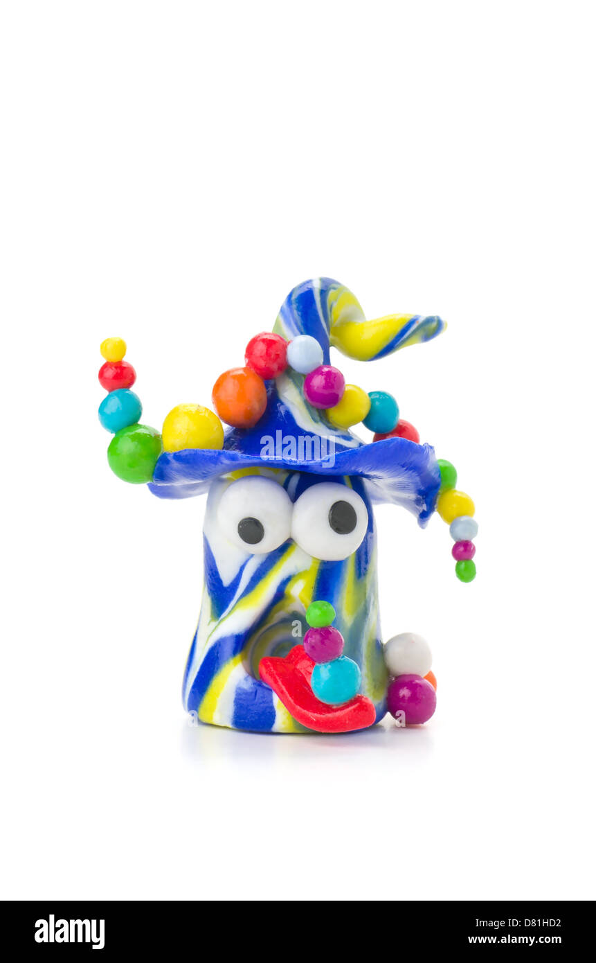 Handmade modeling clay figure Stock Photo Alamy