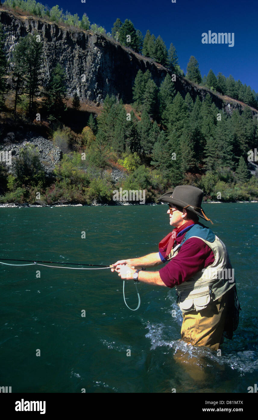 Fly fishing in the south fork snake river hires stock photography and images Alamy