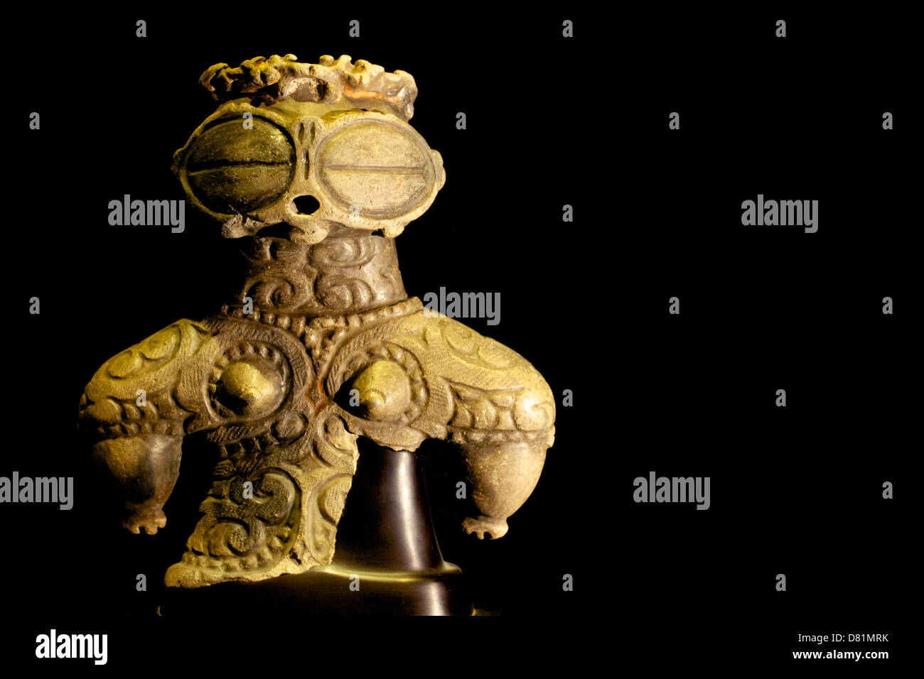 Jomon Female Clay Figurine Dogu from the Hachinohe Korekawa Jomon