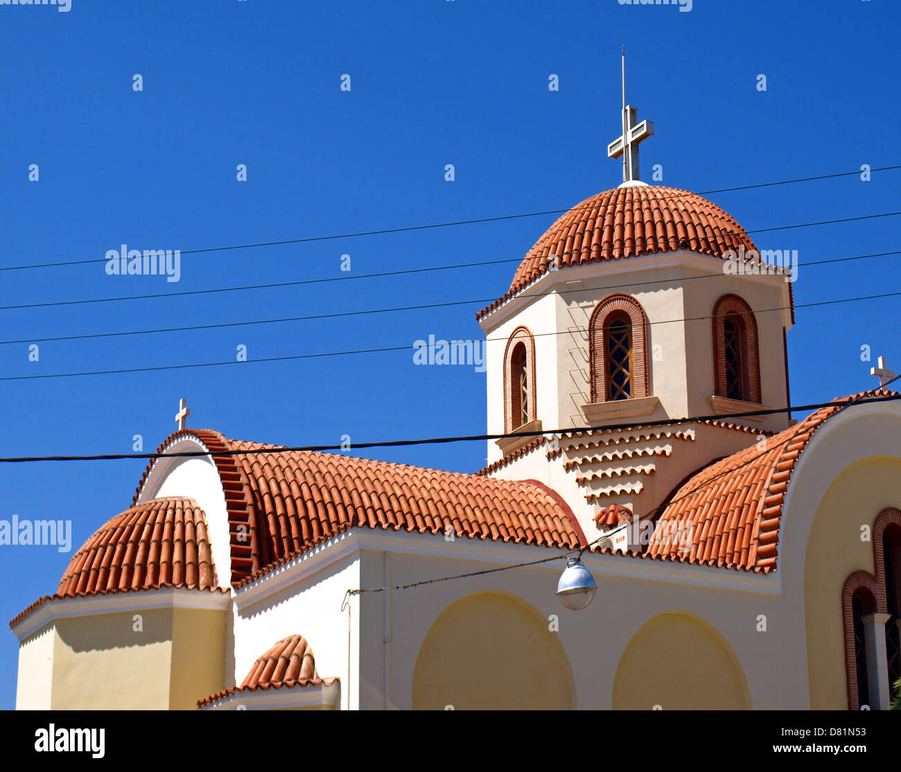 Greek Orthodox church Stock Photo