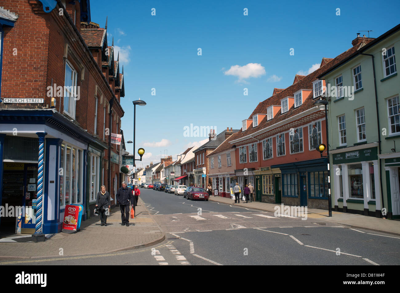 Hadleigh Suffolk UK Stock Photo Alamy