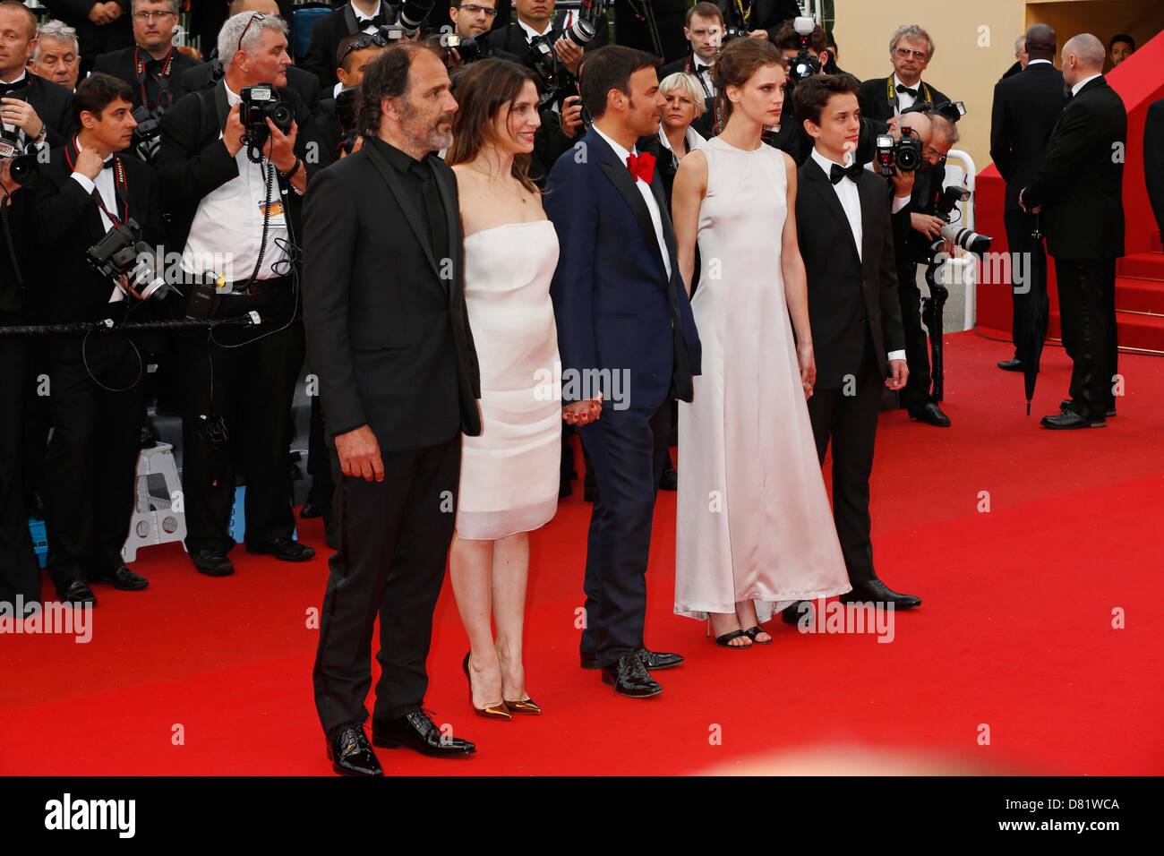 Cannes, France. 16th May 2013. FREDERIC PIERROT, GERALDINE PAILHAS ...
