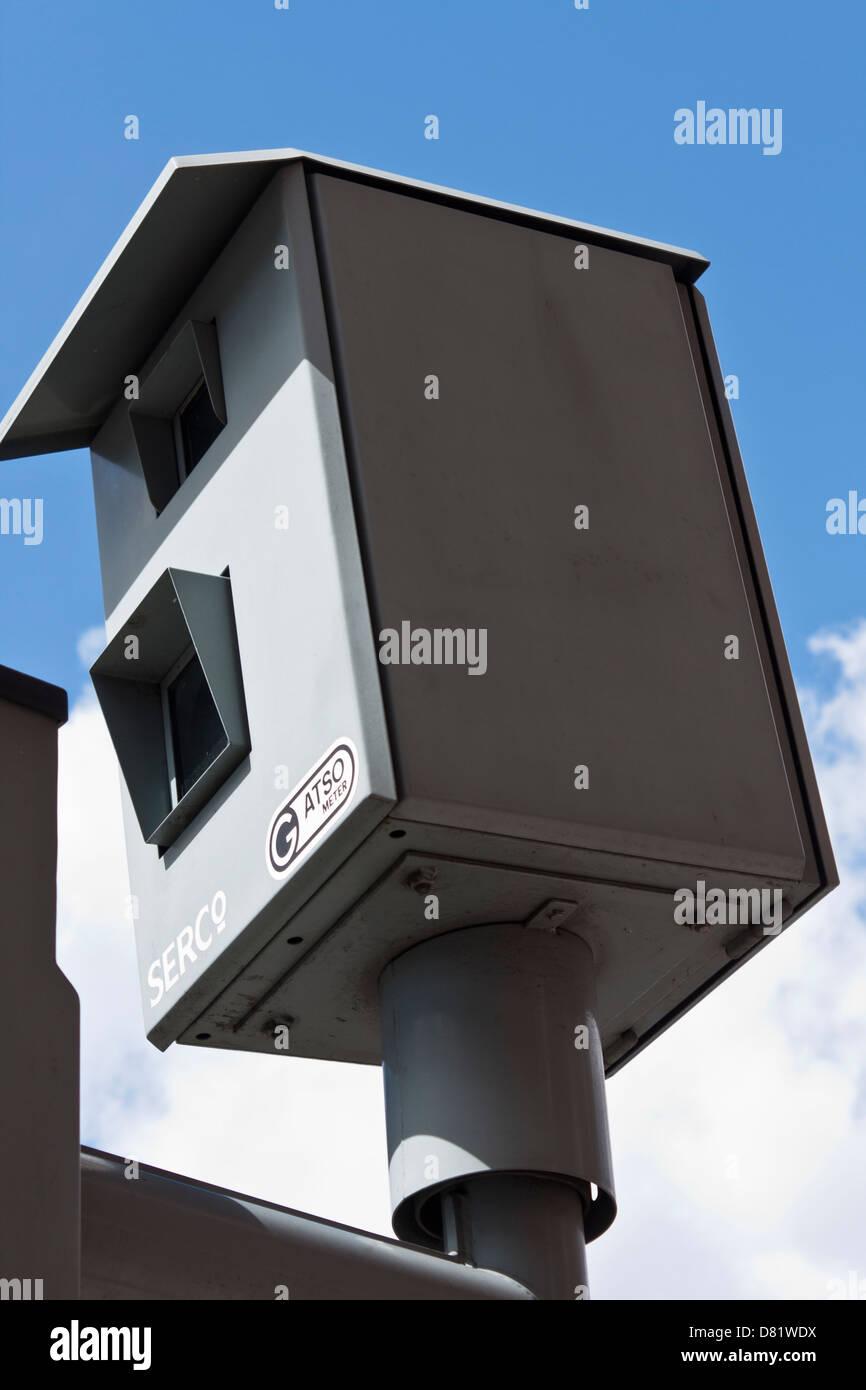 UK Gatso branded, traffic enforcement surveillance camera Stock Photo Alamy