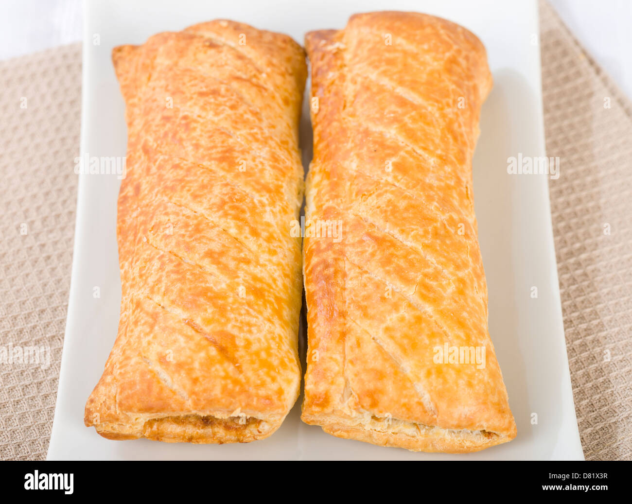 Sausage Rolls Freshly baked sausage rolls sausage meat wrapped in