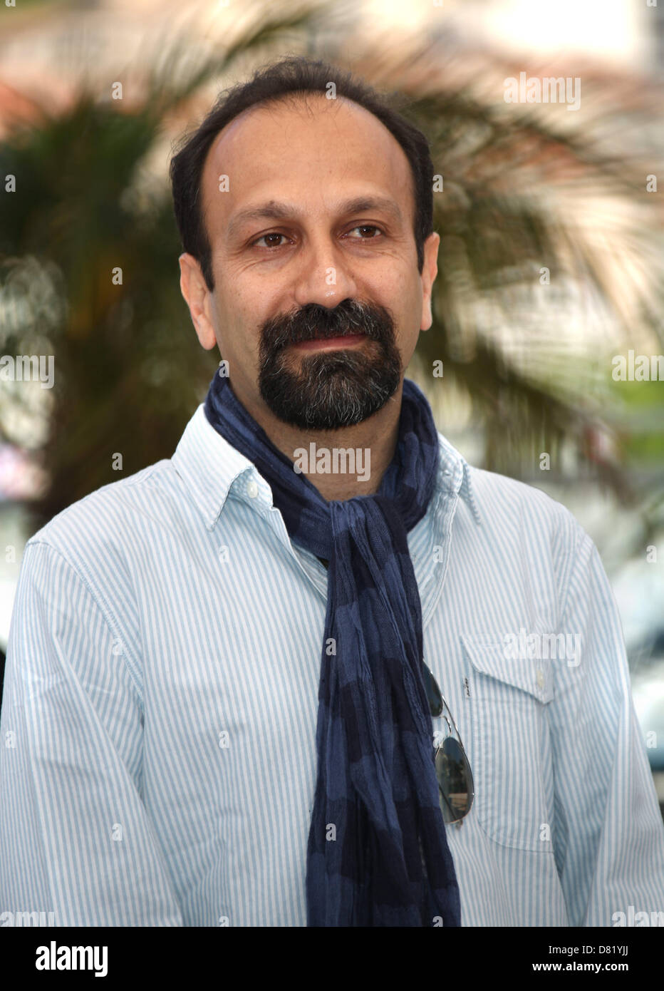 Cannes, France. 17th May 2013. Iranian director Asghar Farhadi poses ...