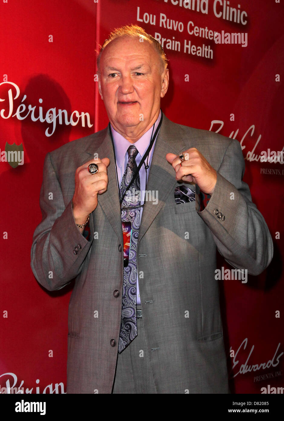 Chuck Wepner 'Keep Memory Alive' Gala held at the MGM Grand Garden Arena - arrivals Las Vegas, Nevada - 18.02.12 Stock Photo