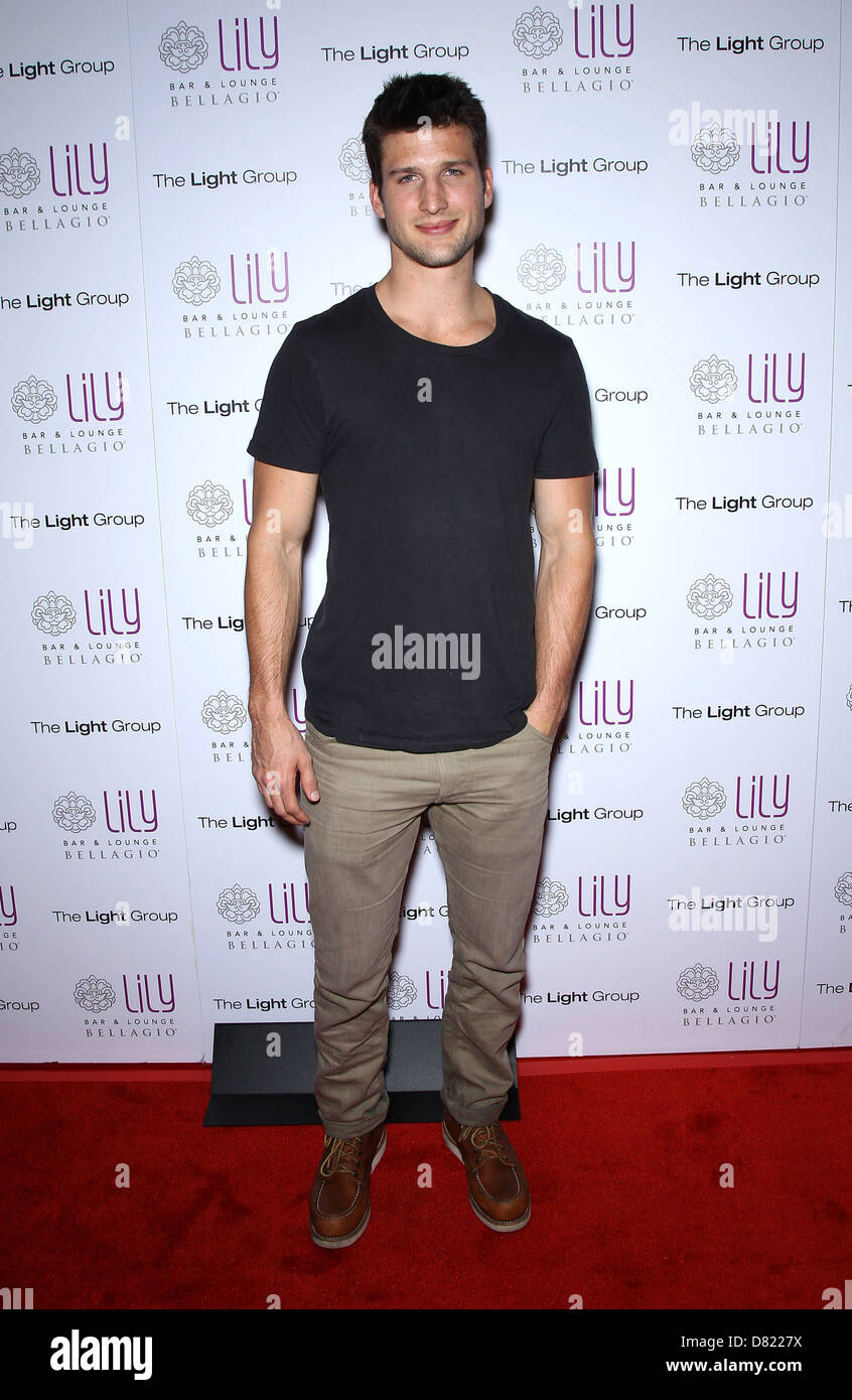 Parker Young The Light Group Celebrates Grand Opening Of Lily Bar And Lounge At The Bellagio Resort And Casino Las Vegas Stock Photo Alamy