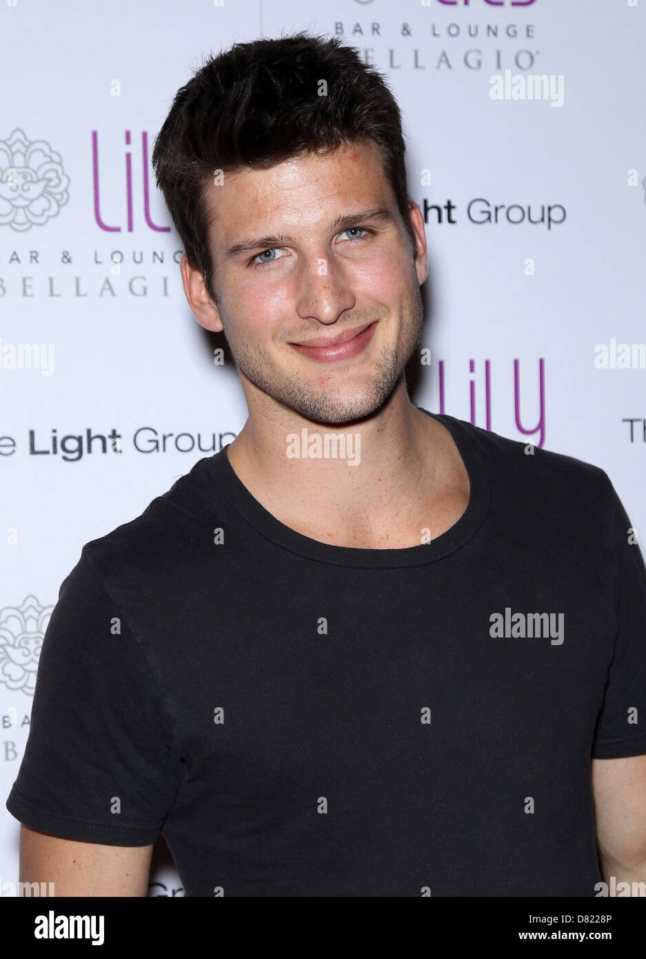 Parker Young The Light Group celebrates grand opening of Lily Bar and Lounge at The Bellagio Resort and Casino Las Vegas, Stock Photo