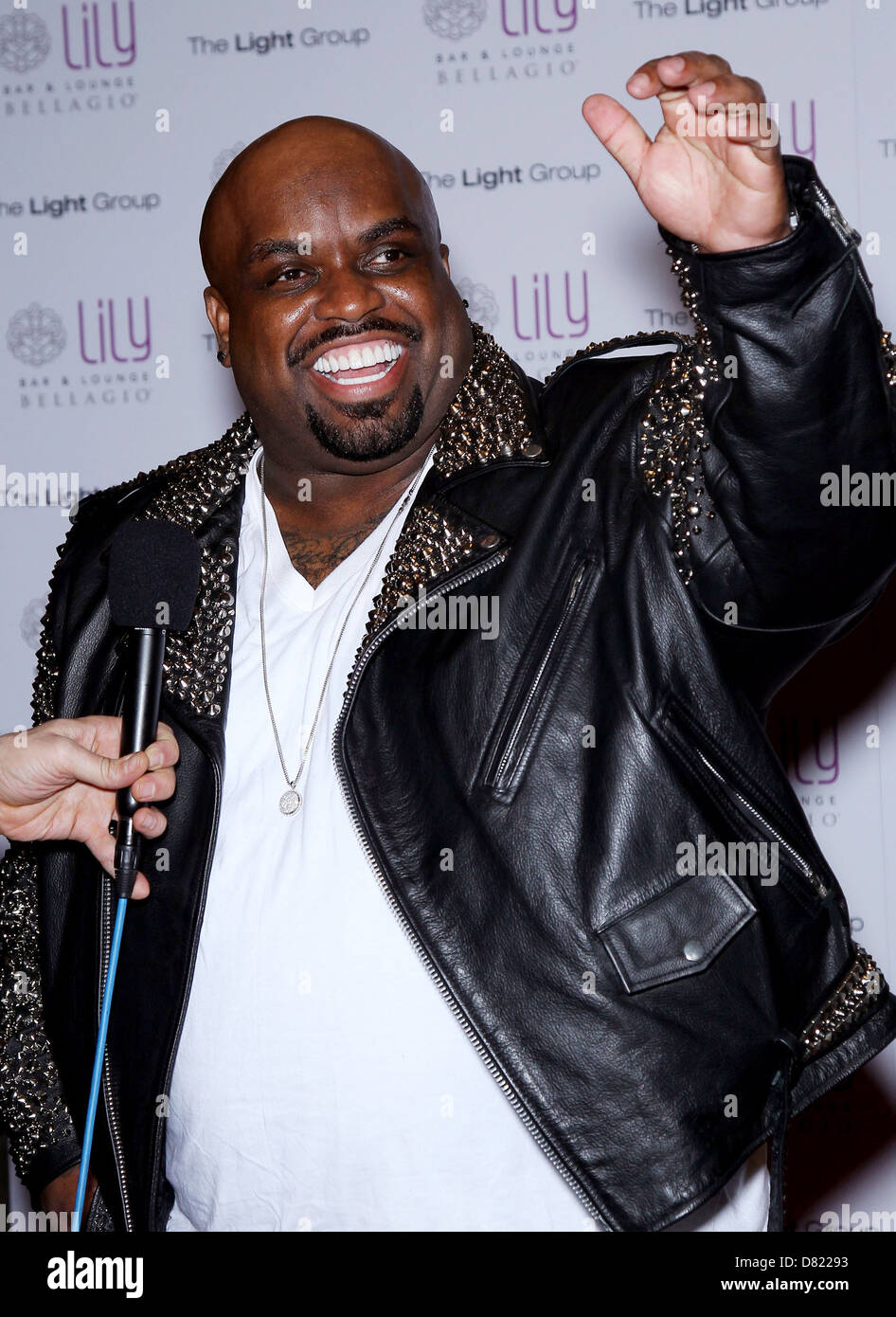 Cee Lo Green The Light Group celebrates grand opening of Lily Bar and Lounge at The Bellagio Resort and Casino Las Vegas, Stock Photo