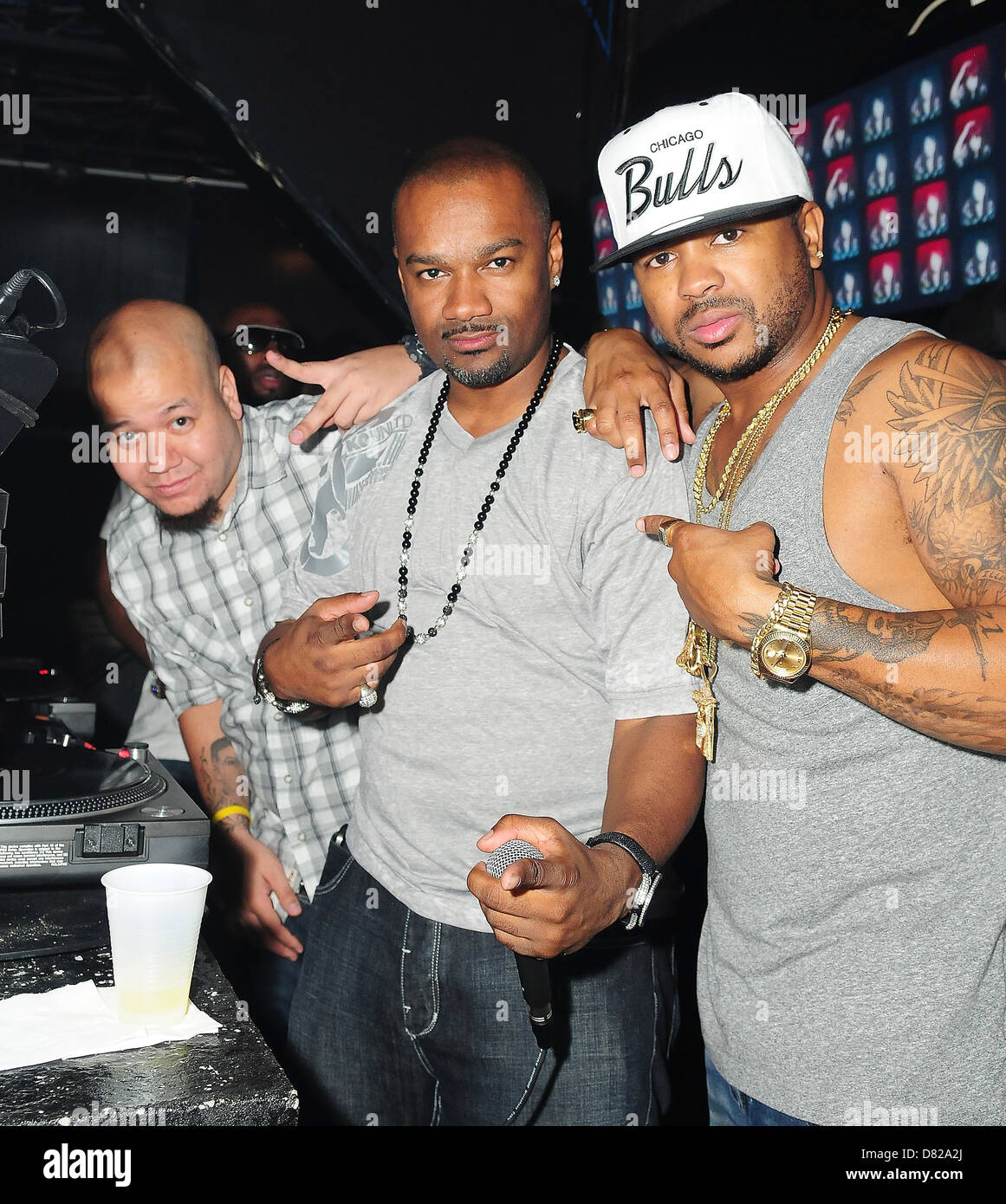 Big Tigger and Rapper The Dream (R) host Dwight Freeney's birthday ...
