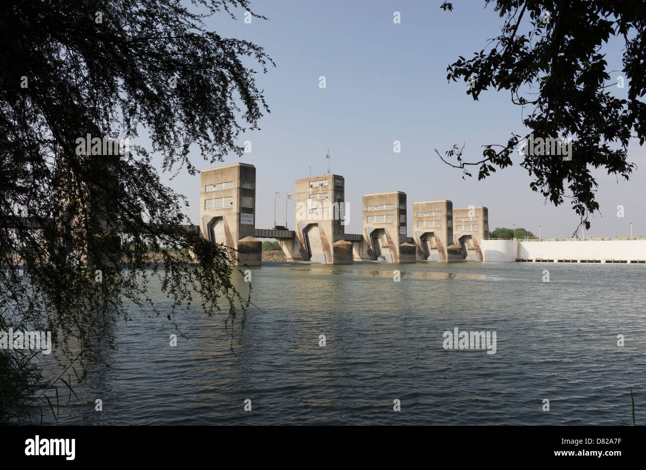 Anzalduas dam in Mission, Texas Stock Photo - Alamy