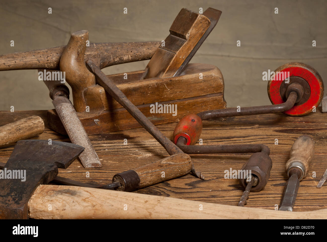joiner's shop Stock Photo