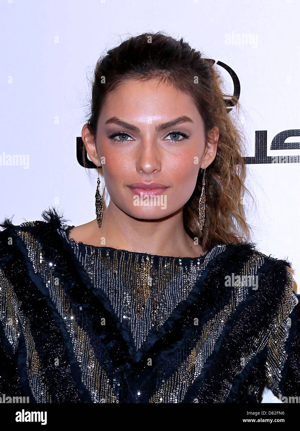 Alyssa Miller Sports Illustrated and the LVCVA host 'Club SI Swimsuit' held at Pure Nightclub - Caesars Palace Resort and Stock Photo