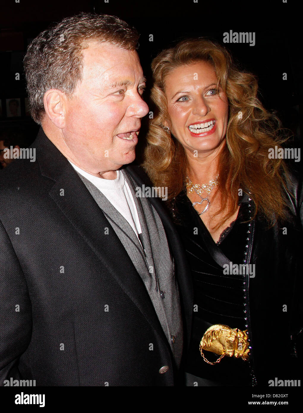 William Shatner and his wife Elizabeth Shatner Opening night afterparty