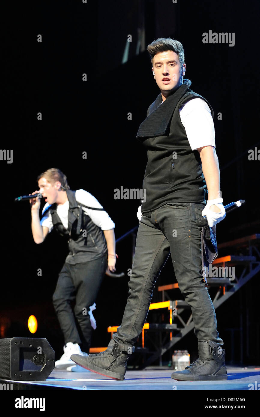 Logan Henderson Big Time Rush Performs On Stage At The Air Canada Centre During Their The Better With U Tour Toronto Canada Stock Photo Alamy