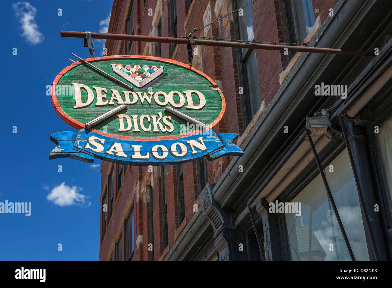 Deadwood Dick's Saloon in Deadwood, South Dakota Stock Photo