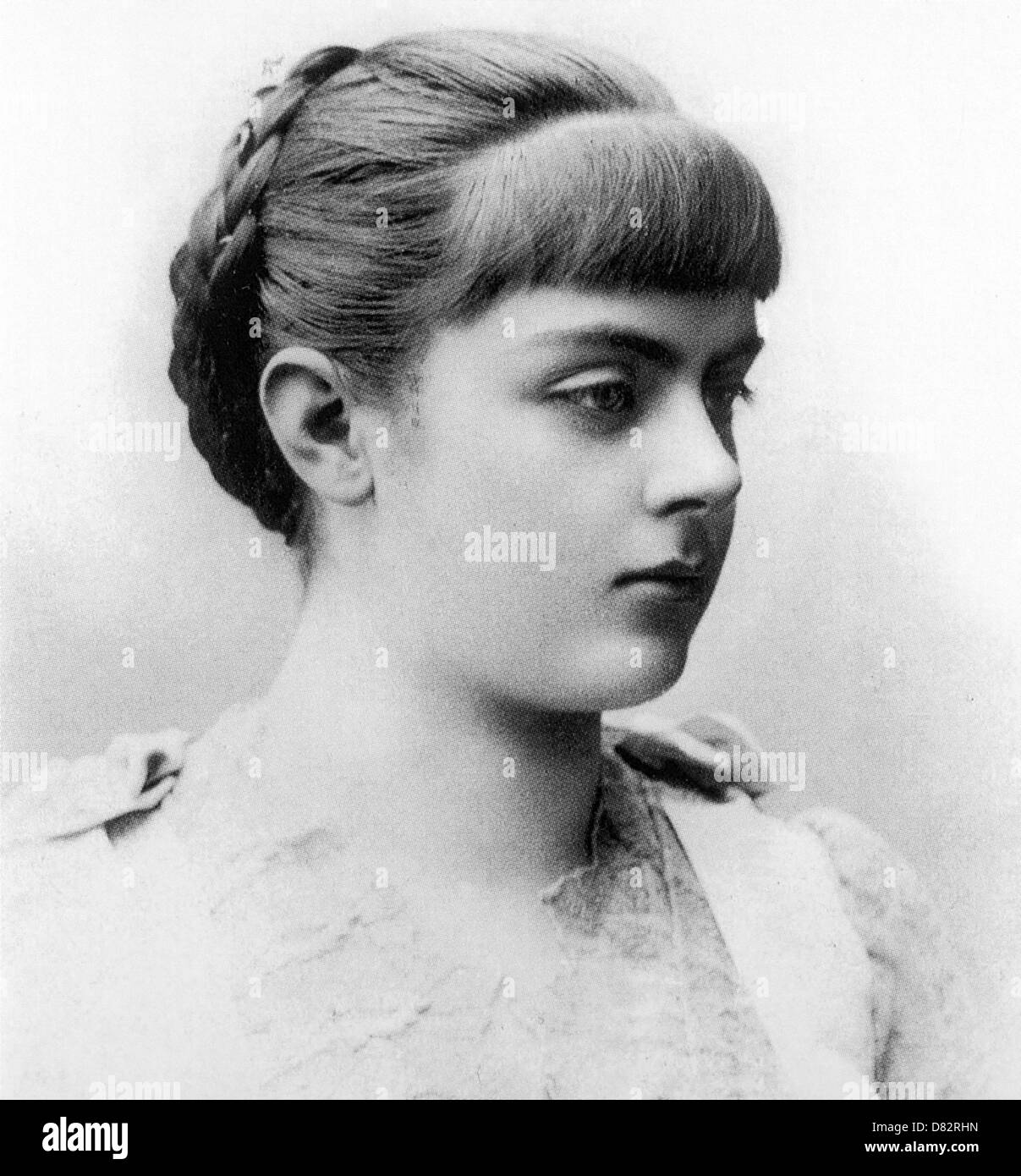 BARONESS MARY VETSERA (1871-1889)  mistress of Crown Prince Rudolf of Austria Stock Photo