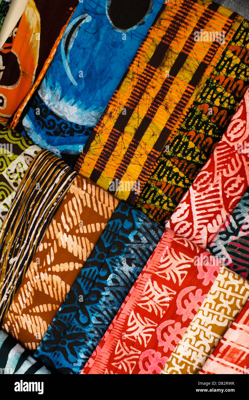 Traditional East African Fabrics Stock Photo - Image of african, checked:  84290310