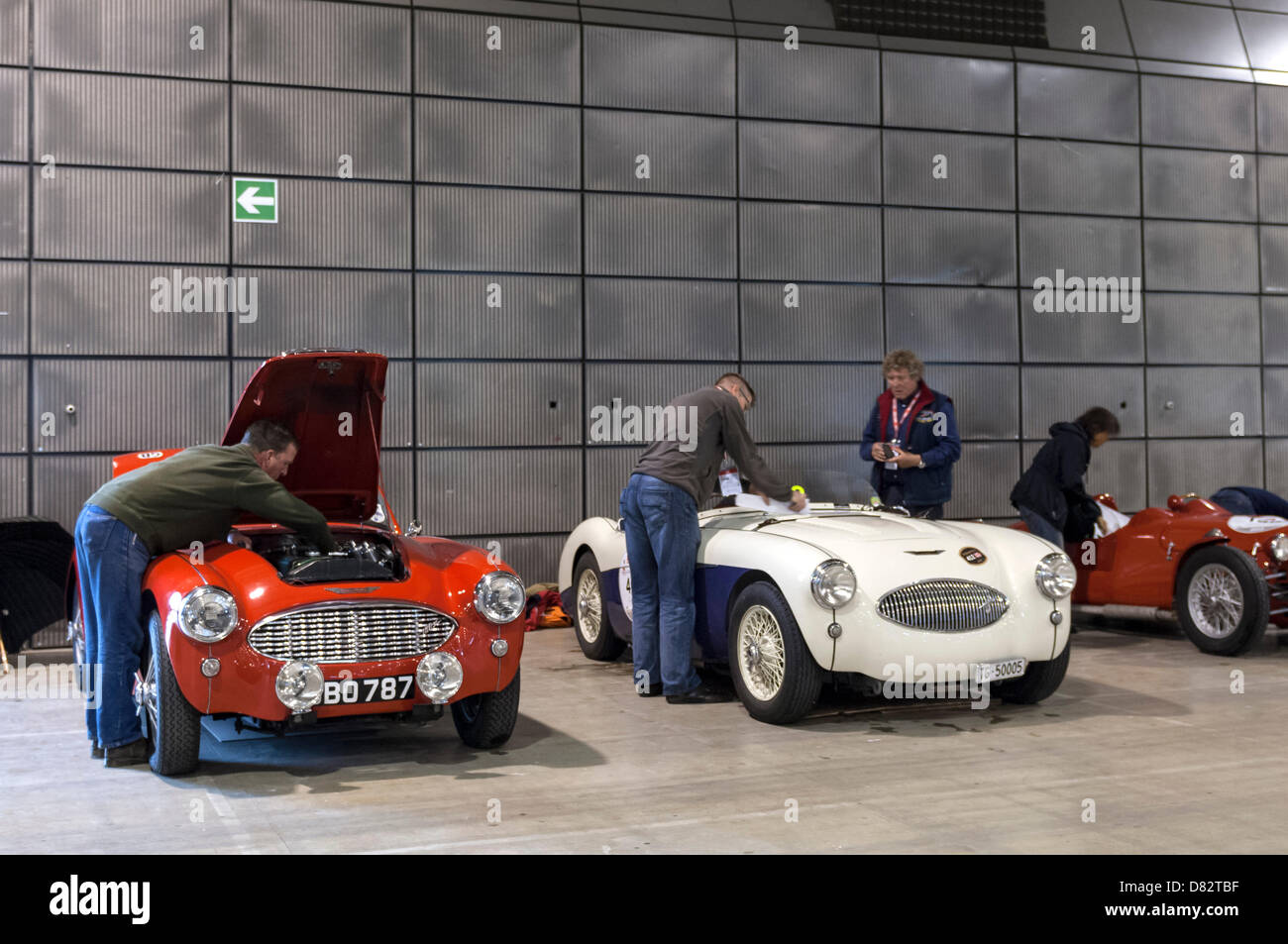 Brescia, Italy. 16th May 2013 - Mille Miglia 2013 - The first day at Brescia/Italy on 16th May 2013. Credit:  Johann Hinrichs / Alamy Live News Stock Photo