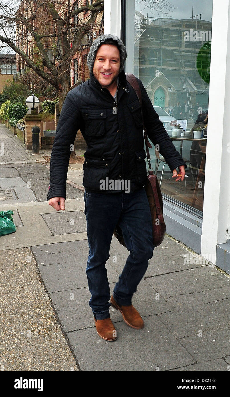Matt Cardle at Riverside Studios to film &lsquo;Celebrity Juice&rsquo; London