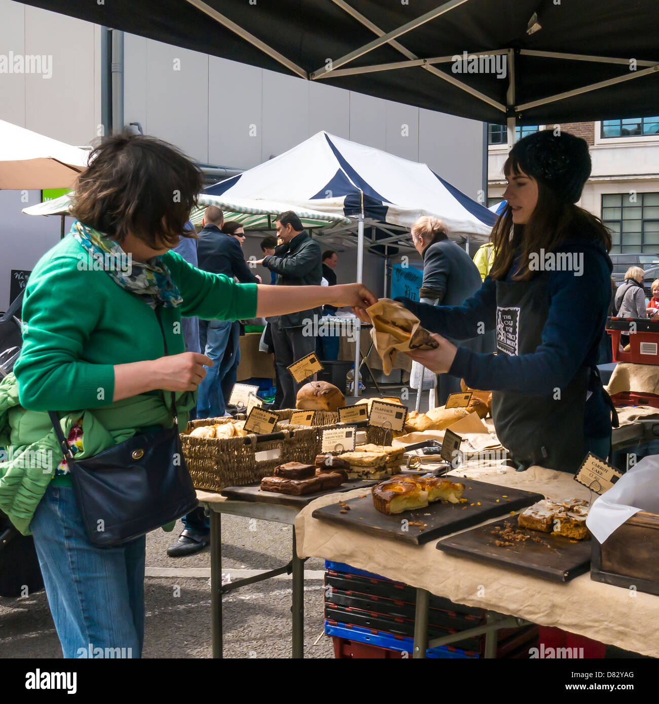 Market Stall Holder London Stock Photos & Market Stall Holder London