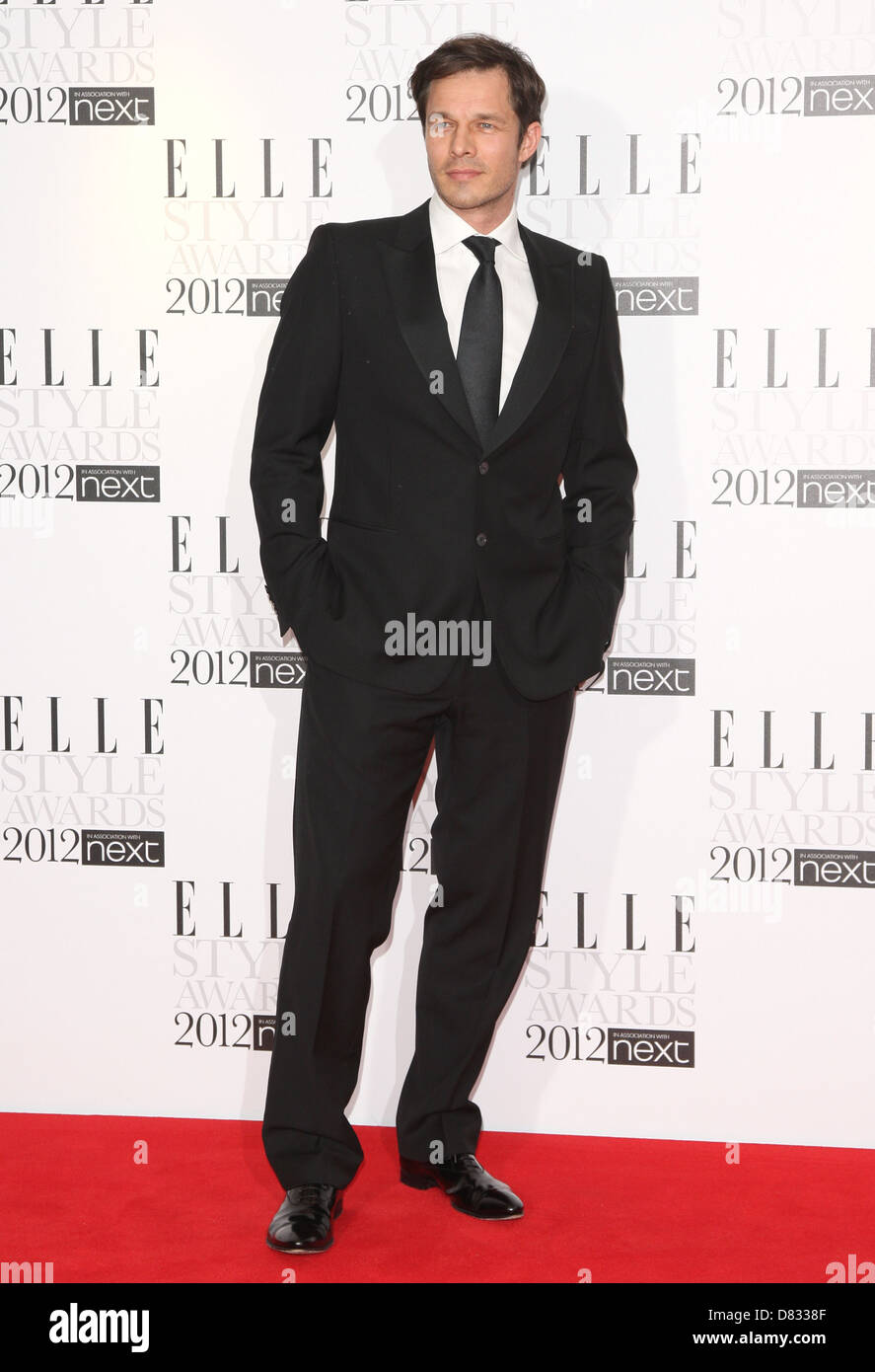 Paul Sculfor The Elle Style Awards 2012 held at The Savoy -Arrivals London, England - 13.02.12 Stock Photo