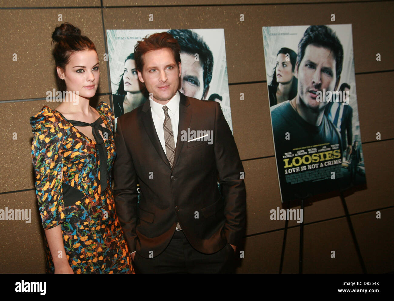 Jamie Alexander and Peter Facinelli attending a special screening of ...