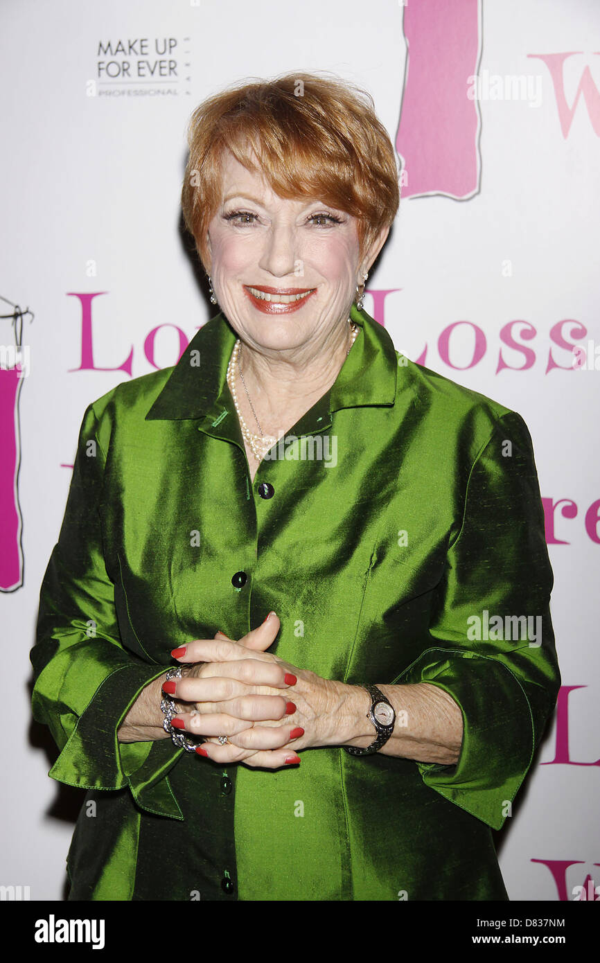 Nancy Dussault After party celebrating the new cast of 'Love, Loss And What I Wore', held at B. Smith's restaurant. New York Stock Photo