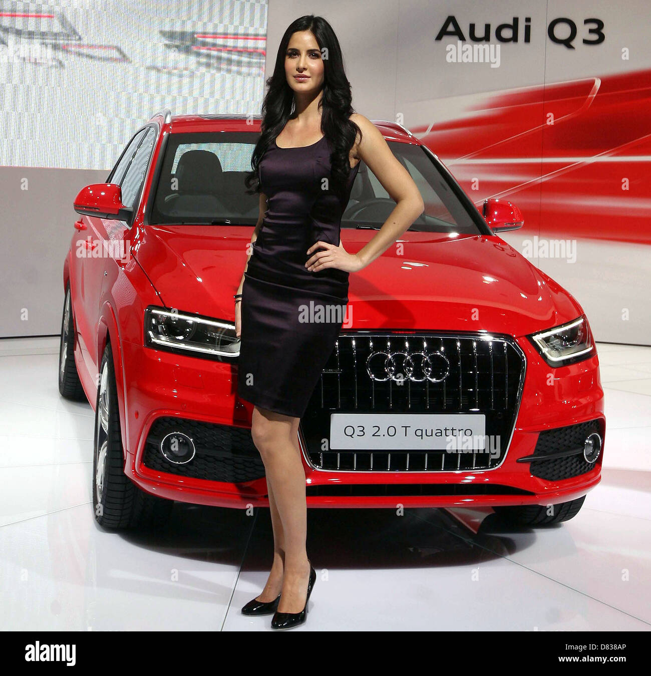 Bollywood actress Katrina Kaif Auto Expo in New Delhi New Delhi, India - 05.01.12 Stock Photo