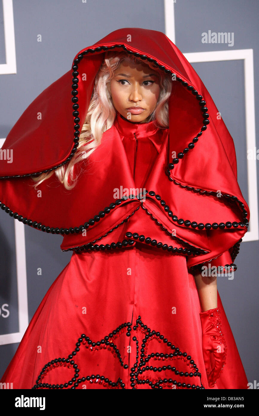 Nicki Minaj 54th Annual GRAMMY Awards (The Grammys) 2012 Arrivals