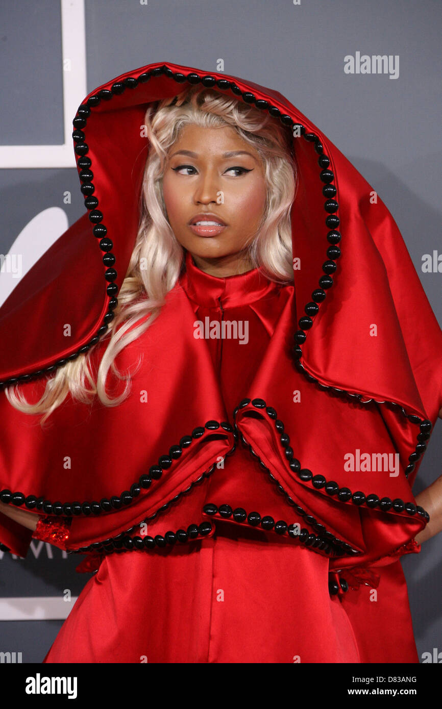 Nicki Minaj 54th Annual GRAMMY Awards (The Grammys) 2012 Arrivals