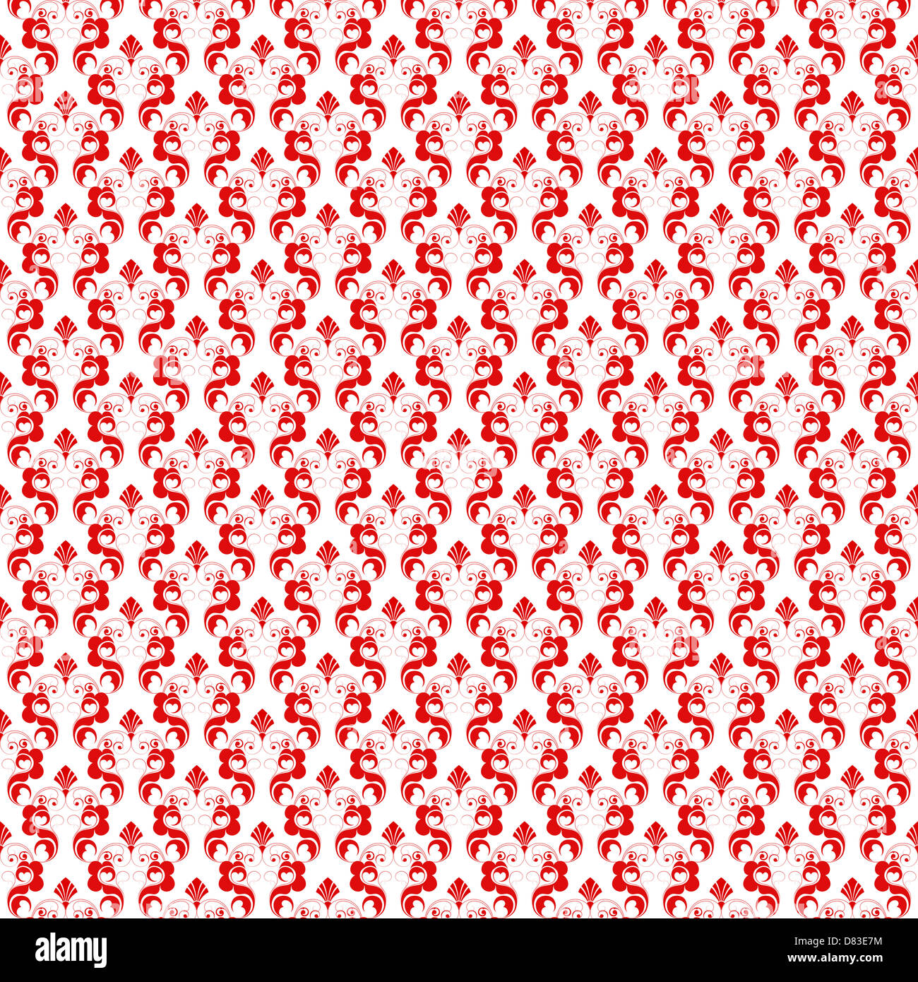 Background of seamless floral pattern Stock Photo - Alamy