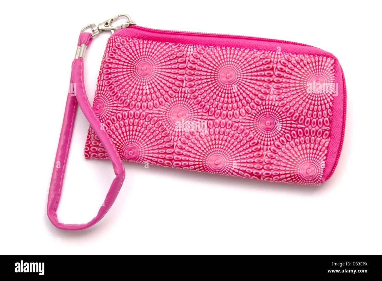 Beautiful purse isolated on white background Stock Photo - Alamy