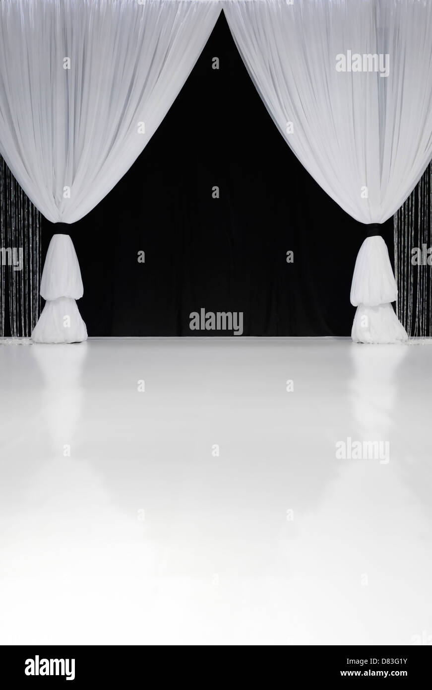Stage Curtain Drapes Open Stock Photos Stage Curtain Drapes Open