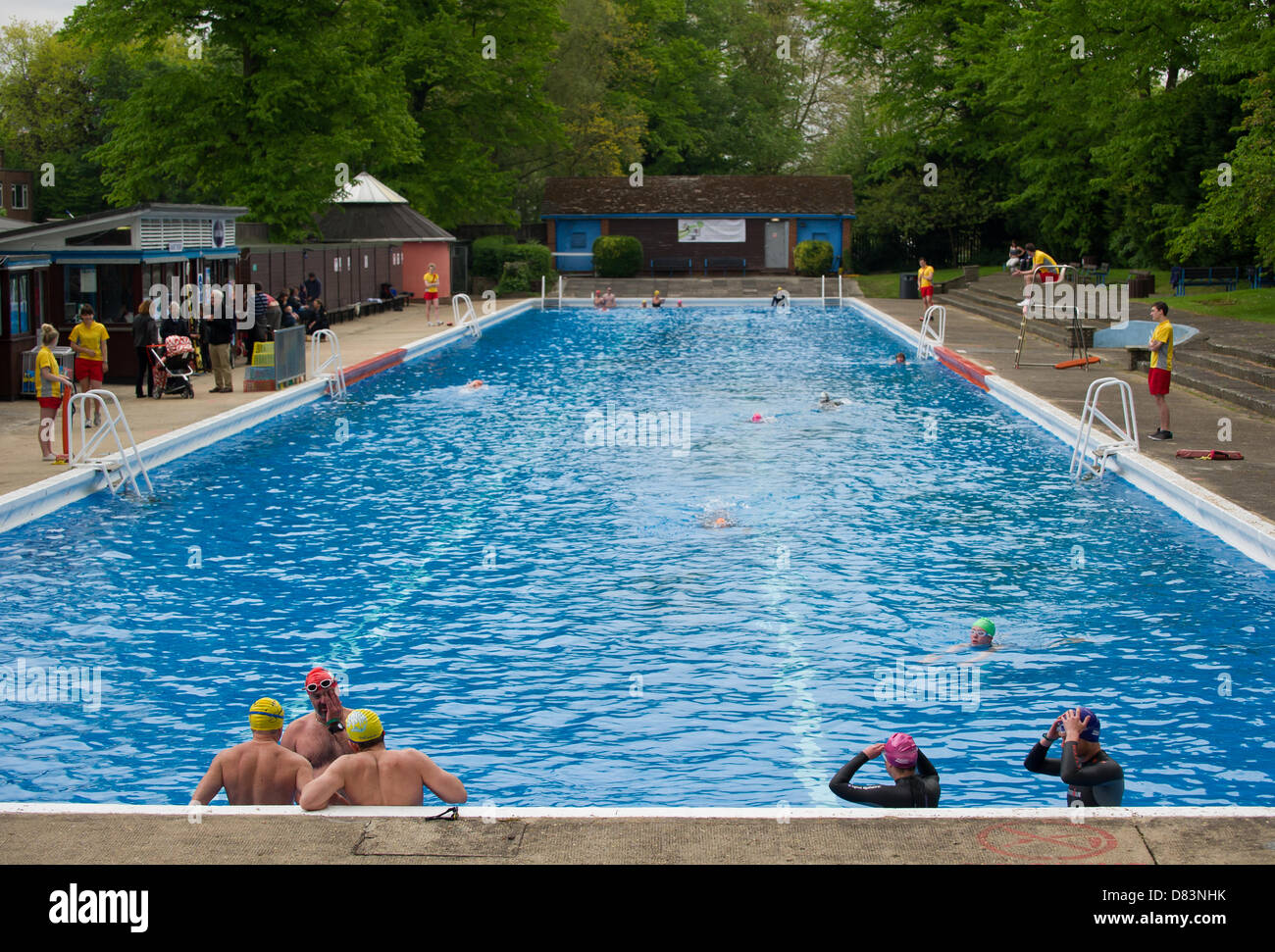 Cambridge, UK. 18th May 2013. The season's opening of the Jesus Green