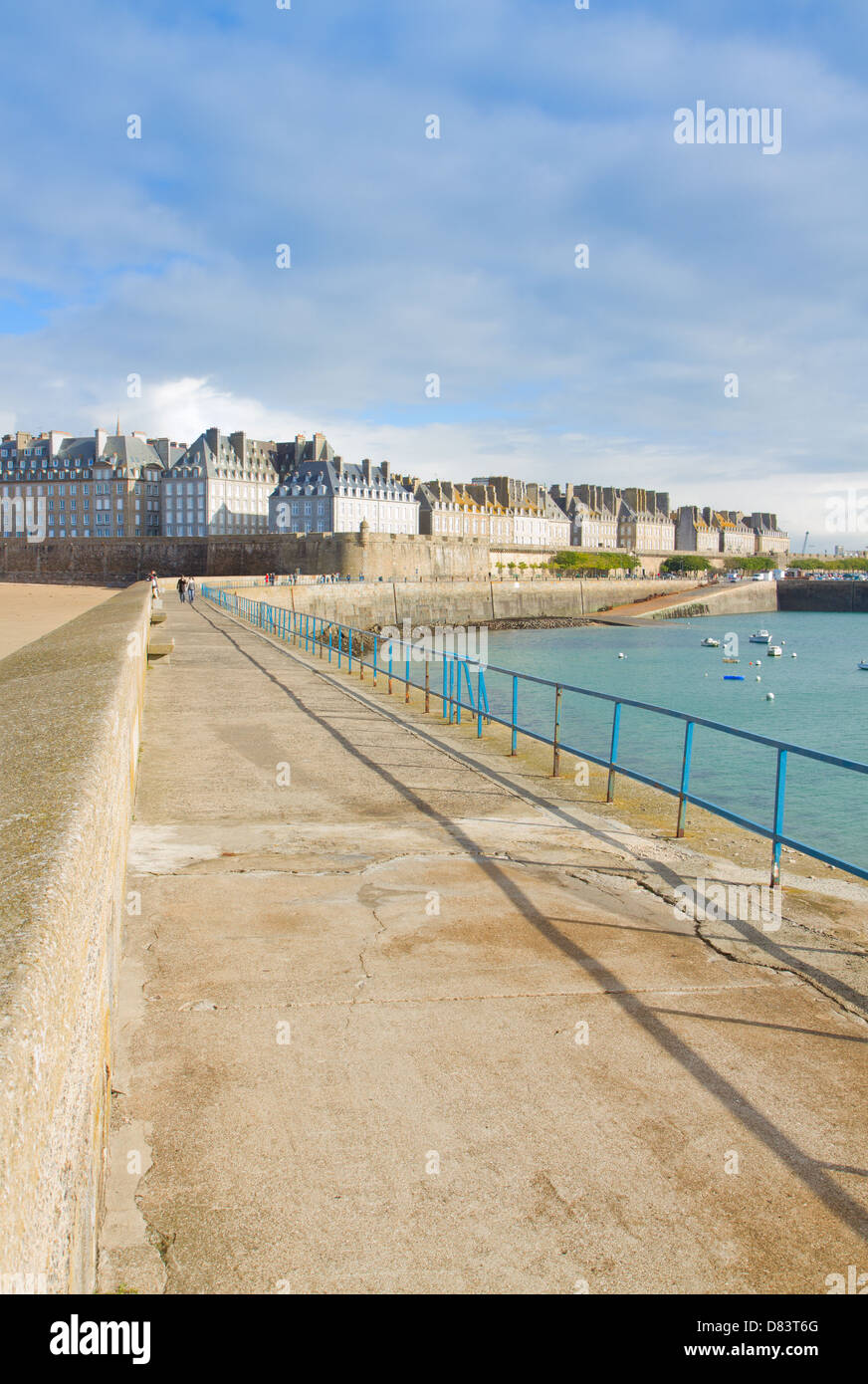 old town of St Malo, Brittany, France Stock Photo Alamy
