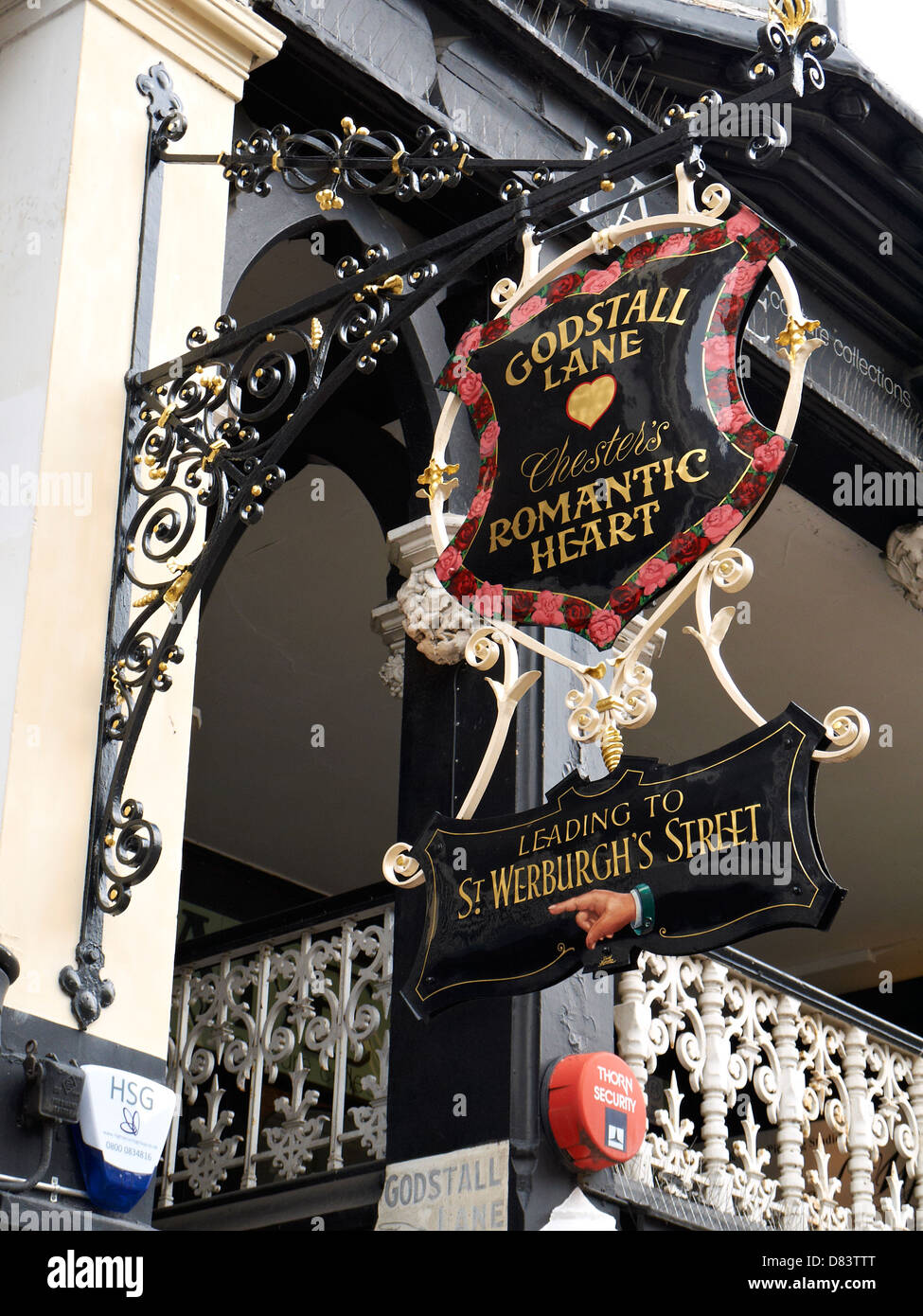 Godstall lane chester hi-res stock photography and images - Alamy