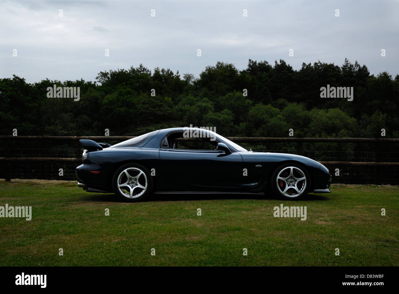 Mazda FD RX-7 sports car, Playboy's Car of the Year for 1993, 13B Wankel rotary engine. Stock Photo