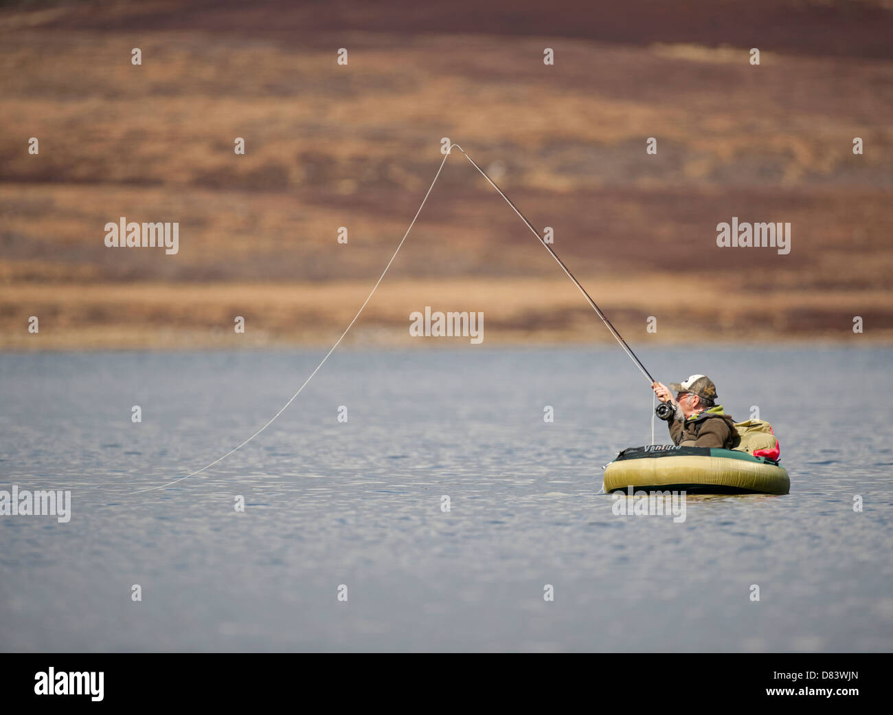 Fishing float tube hi-res stock photography and images - Alamy