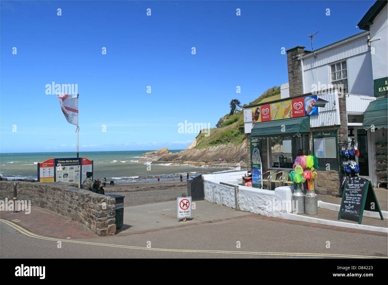 Combe Martin Bay, Devon, England, Great Britain, United