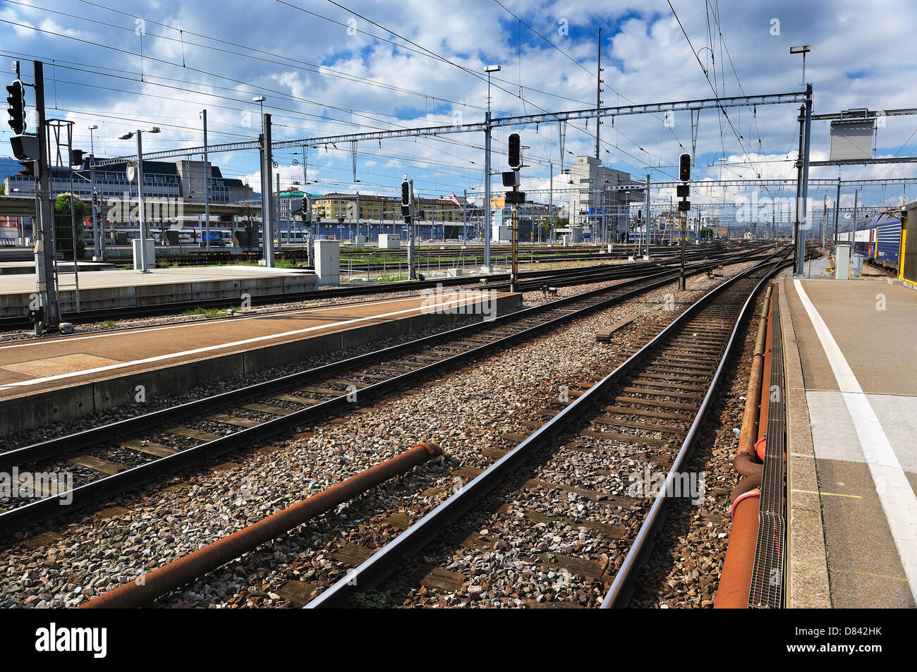Zurich Central railway station Stock Photo Alamy