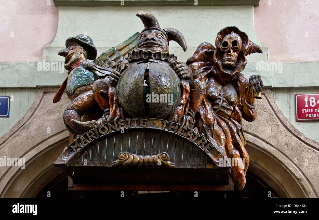 National theatre with museum in Prague, Czech Republic Stock