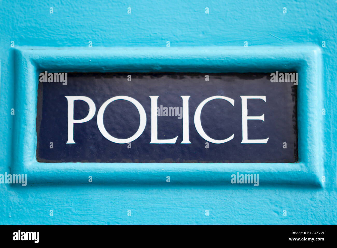 London Police sign Stock Photo
