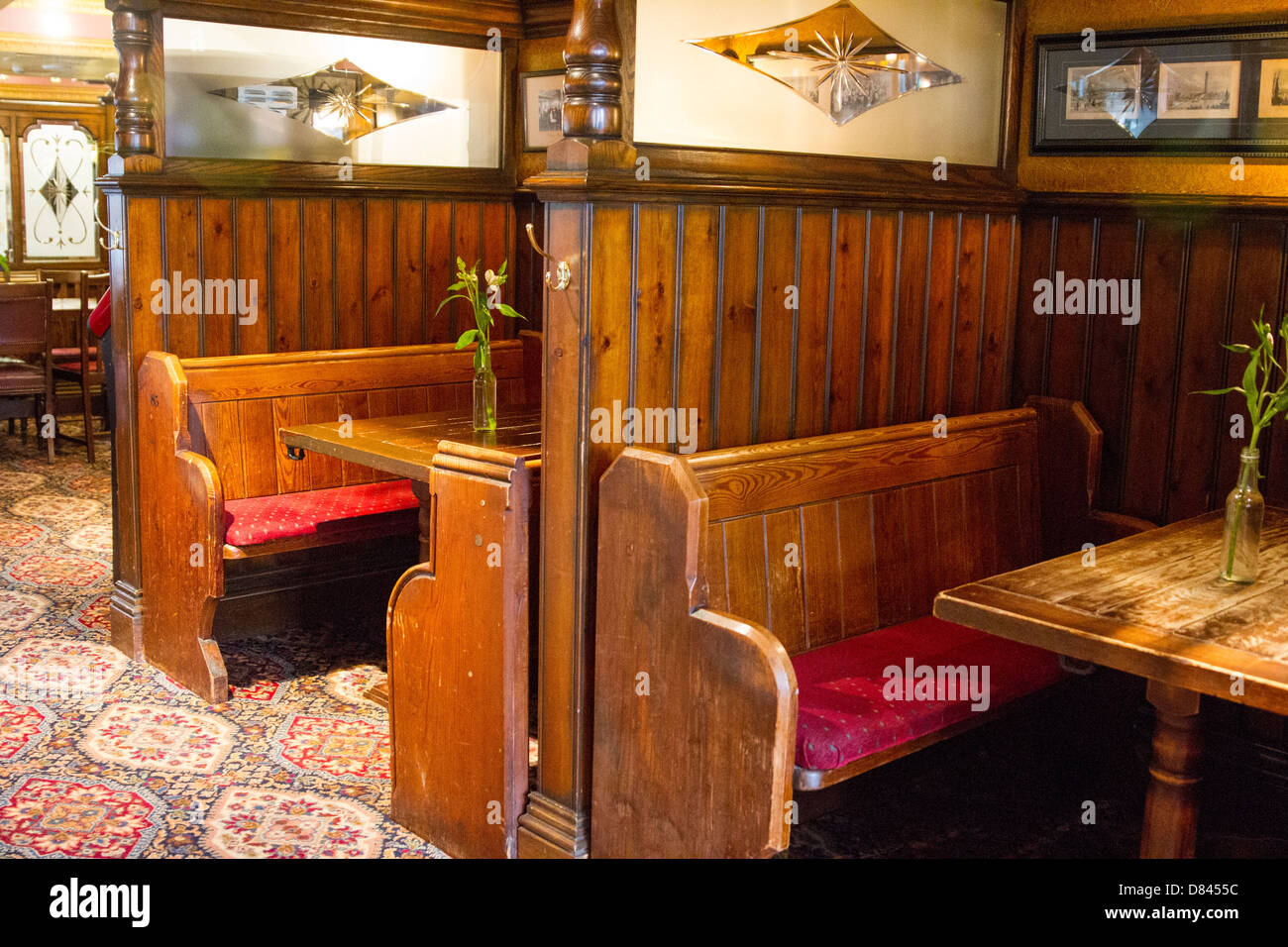Traditional London Pub Stock Photo