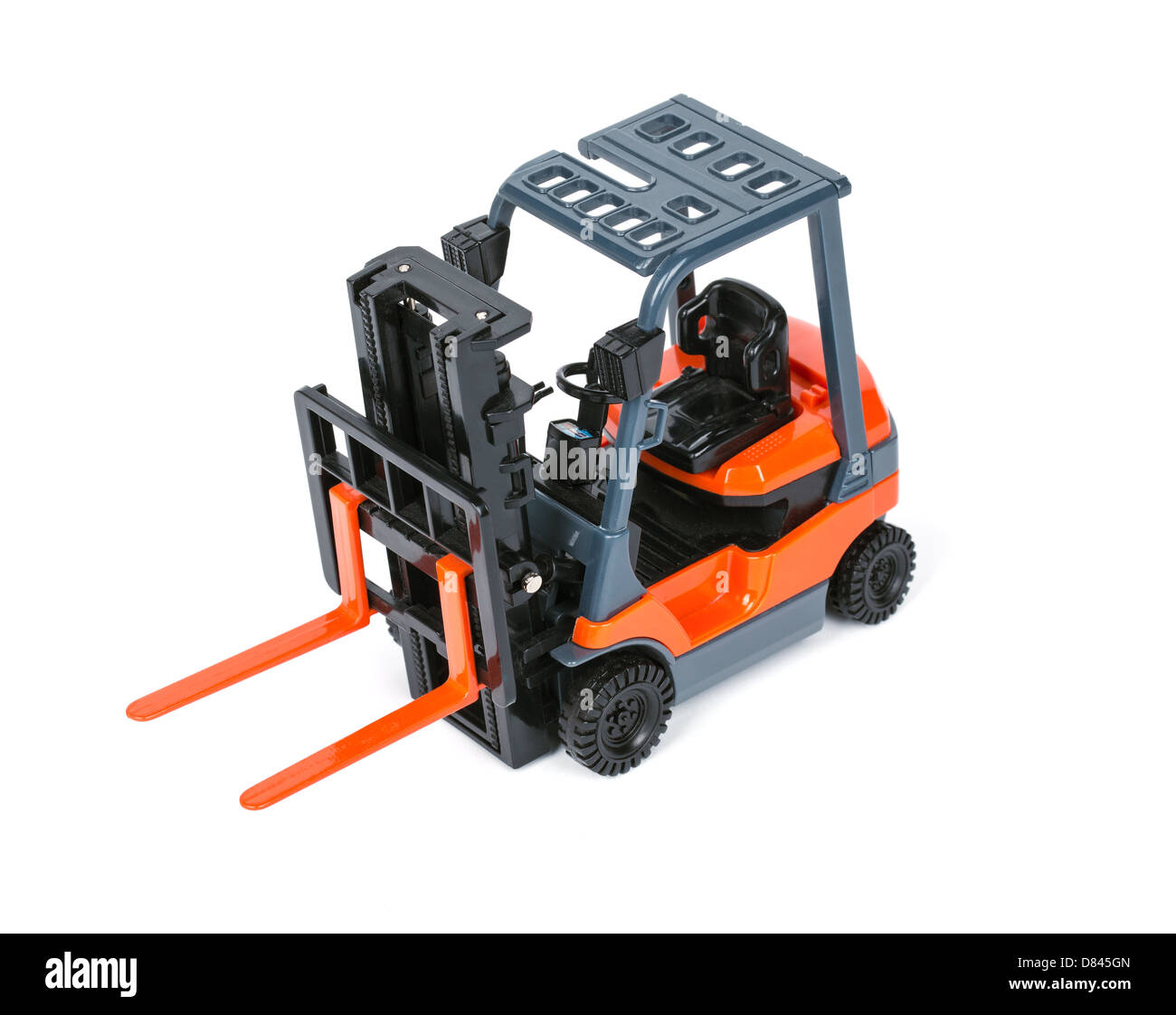 Loader isolated on a white background Stock Photo - Alamy