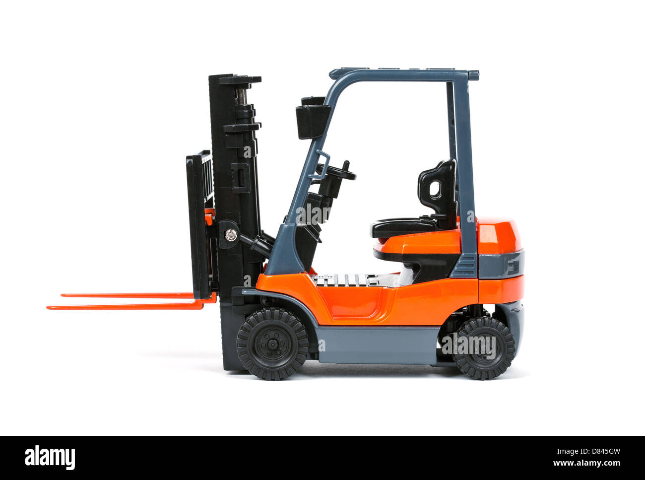 Loader isolated on a white background Stock Photo - Alamy
