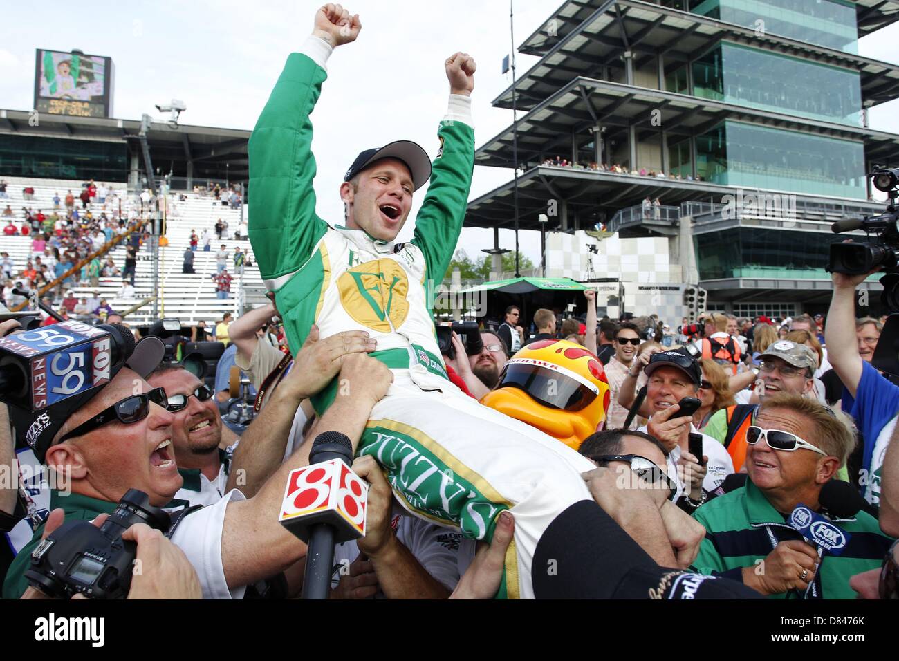 May 18, 2013 - Indianapolis, Indiana, U.S - ED CARPENTER, Ed Carpenter ...