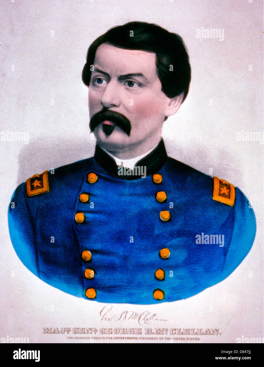 George mcclellan in color